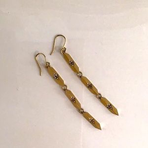 J. Crew Gold Drop Earrings